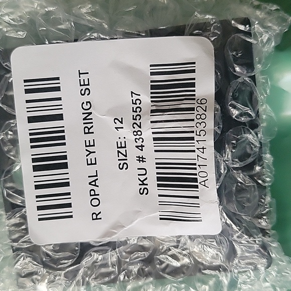 Torrid Gold and White Eye Ring Set - Picture 8 of 8